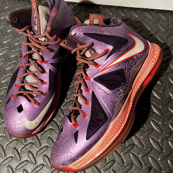 NICE Nike LeBron 10 X All Star Area 72 size 10 mens shoes